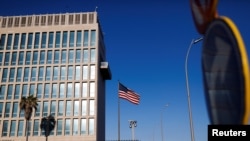 La Embajada de Estados Unidos en La Habana, Cuba. (REUTERS/Amanda Perobelli)