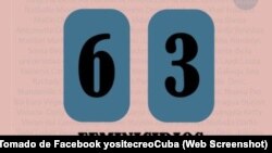 La plataforma YoSíTeCreo en Cuba certificó el 12 de octubre de 2023 un total de 63 feminicidios ocurridos este año en la isla.