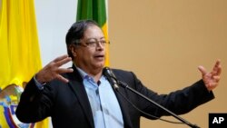 El presidente de Colombia, Gustavo Petro