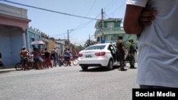 Las protestas del 1 de agosto de 2022 en Altamira, Santiago de Cuba. (Foto: Facebook)