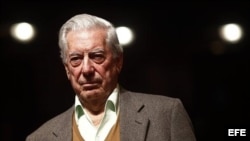 Premio Nobel de Literatura, Mario Vargas Llosa.