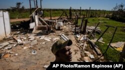 La Coloma, Pinar del Río, después del paso del huracán Ian