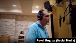 El cantante cubano Pavel Urkiza. 