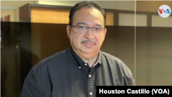 Aníbal Toruño, periodista y director de 'Radio Darío'. [Foto Houston Castillo, VOA].