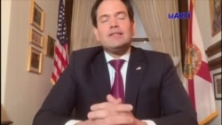 Senador Marco Rubio envía un mensaje a los cubanos por Radio Televisión Martí