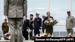 Un homenaje internacional por el Día D, el 6 de junio de 2020, en Normandía, Francia.