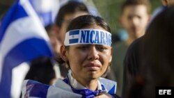 Cientos de nicaragüenses piden liberación de estudiantes y renuncia de Ortega