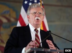 John Bolton, asesor de Seguridad Nacional de Estados Unidos.