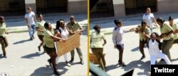 Berta Soler fue arrestada el domingo y liberada horas después. (Foto: Angel Moya)