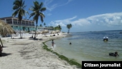 Reporta Cuba playa de Caibarién foto cristianosxcuba