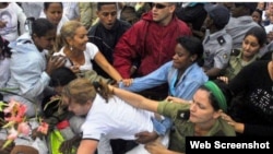 La Eurocámara consideró que el primer sancionado debería ser Díaz-Canel por ser la "figura de mayor rango en la cadena de mando de las fuerzas de seguridad cubanas" / Foto: Captura de video 