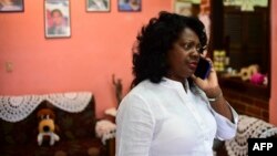 Berta Soler, líder de las Damas de Blanco.