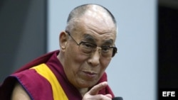 El líder espiritual del Tíbet, el Dalai Lama.