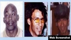 Lorenzo Enrique Copello Castillo, Bárbaro Leodán Sevilla García y Jorge Luis Martínez Isaac, los tres jóvenes fusilados el 11 de abril del 2003 por el secuestro de una lancha.