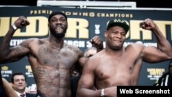 (i-e) Wilder vs. Ortiz, esta noche en el Barclays Center.