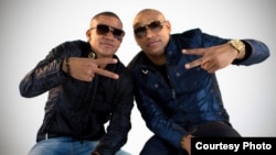 Alexander Delgado y Randy Malcom, de Gente de Zona