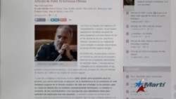 Artículo firmado por Fidel Castro arremete contra Obama