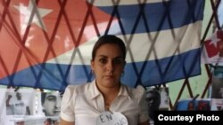 Arianna López Roque, activista de los derechos humanos en Placetas, Villa Clara. 