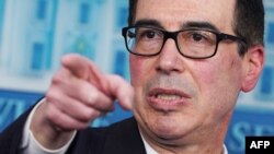 El secretario del Tesoro estadounidense, Steven Mnuchin. (Archivo)