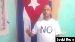 Geordanis Muñoz Guerrero, opositor cubano, activista de la Unión Patriótica de Cuba (UNPACU). (Facebook).