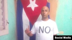 Geordanis Muñoz Guerrero, opositor cubano, activista de la Unión Patriótica de Cuba (UNPACU). (Facebook).