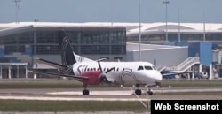 Avión de la aerolínea Silver Airways.