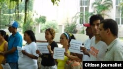 Reporta Cuba. Marchas por Derechos y Libertad.