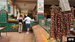 Agromercado en La Habana.