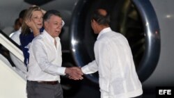 SANTOS LLEGA A CUBA PARA REUNIRSE CON CASTRO E IMPULSAR RELACIÓN ECONÓMICA