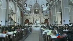 Arrestos en El Santuario del Cobre para impedir tributo a la Virgen