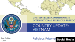 Vietnam informe USCIRF