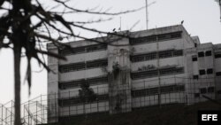 Vista de la cárcel militar de Ramo Verde, ubicada en las afueras de Caracas (Venezuela).