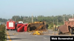 Reporta Cuba accidente de tráfico.