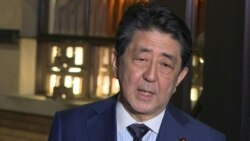 Shinzo Abe, primer ministro japonés.