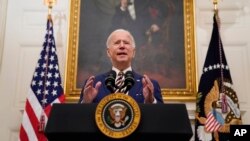 El presidente estadounidense Joe Biden(AP Photo/Evan Vucci)