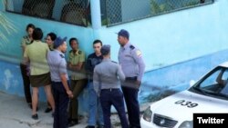 Operativo policial en La Habana. (Archivo)