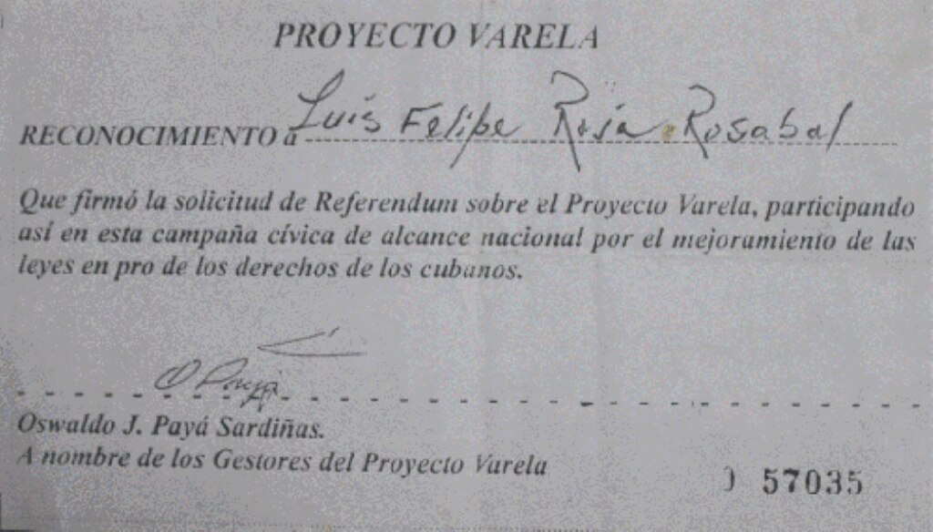 Planillas del Proyecto Varela