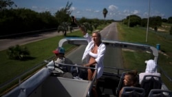 Turistas rusos en la ciudad de Varadero, Cuba, el miércoles 29 de septiembre de 2021. (AP / Ramón Espinosa) 