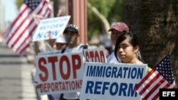 PROTESTA CONTRA LA LEY DE INMIGRACIÓN EN ARIZONA