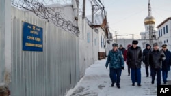 Imagen de una colonia penal en el pueblo de Kharp, 1.900 kilómetros al noreste de Moscú. (Imagen de las autoridades penitenciarias de Rusia, vía AP).