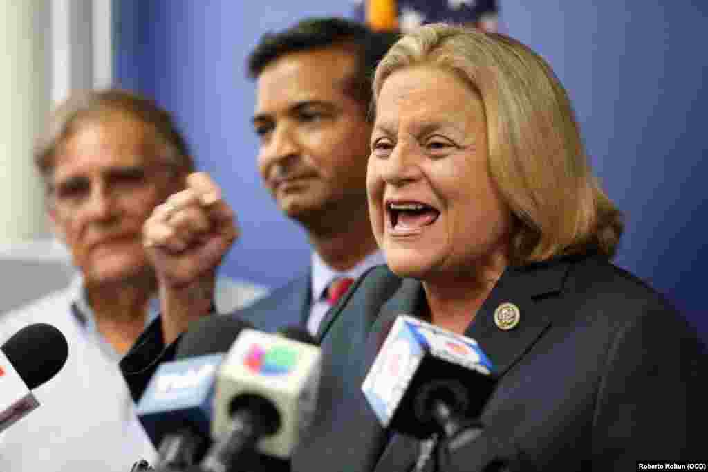 Ileana Ros-Lehtinen exigió mayores sanciones de Estados Unidos contra la dictadura castrochavista en Venezuela.