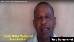 Tomás Núñez Magdariaga, preso político, acitvista de la Unión Patriótica de Cuba (UNPACU).