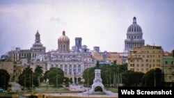 La Habana, vista desde la bahía.