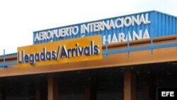 El Aeropuerto Internacional José Martí de La Habana.