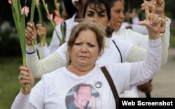 Laura Pollán, fundadora del movimiento Damas de Blanco.