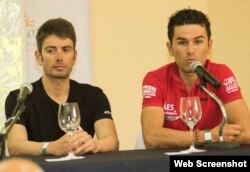 De izquierda a derecha, el portugués Luis Leao Pinto y el colombiano Alejandro Tamayo, los dos favoritos para ganar la competencia.