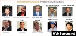 Comisión Internacional de "Justice Cuba".