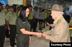 Acto por el aniversario 55 del MININT en Granma.