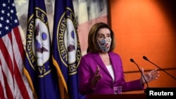 Nancy Pelosi, presidenta de la Cámara de Representantes de Estados Unidos. (REUTERS/Erin Scott).