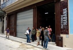 Sede del centro Factoría Habana, en La Habana Vieja.